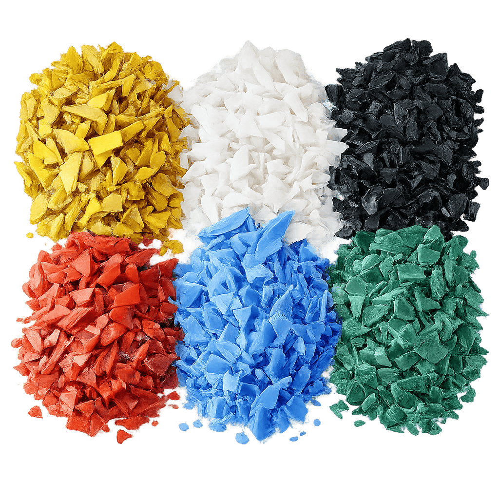 Plástico Reciclado Molido o Triturado